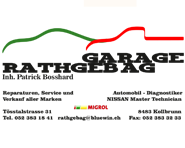 Garage Rathgeb AG